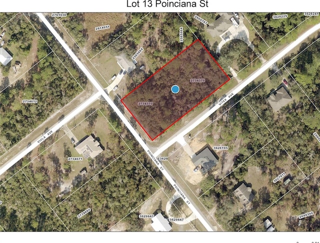 LOT13 Poinciana St, Eustis FL, 32736 land for sale