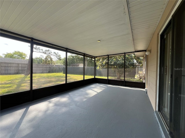909 Royalton Rd, Orlando, FL 32825 - unfurnished sunroom featuring plenty of natural light