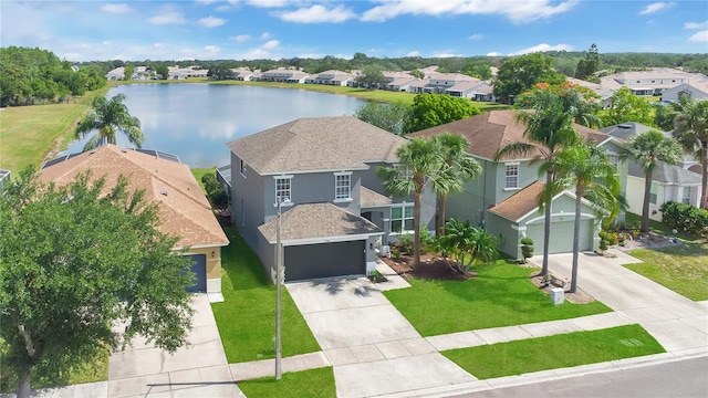 726 Lake Biscayne Way, Orlando, FL 32824 - aerial view of residential area with a large body of water