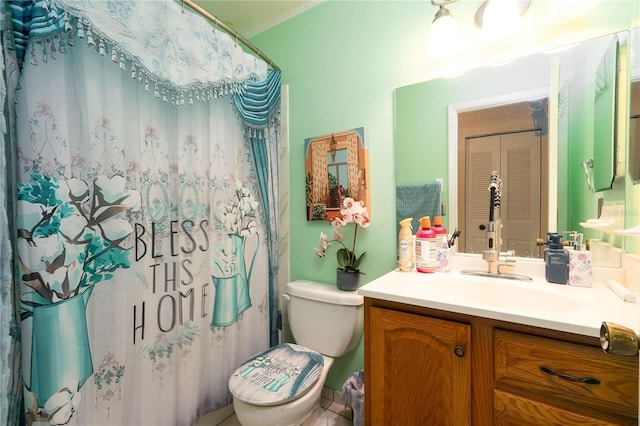 7418 Riverbank Dr, New Port Richey, FL 34655 - bathroom featuring toilet and vanity