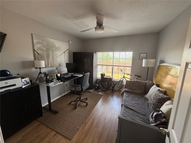 4333 Bayside Village Dr Unit 310, Tampa, FL 33615 - office space featuring wood finished floors and ceiling fan