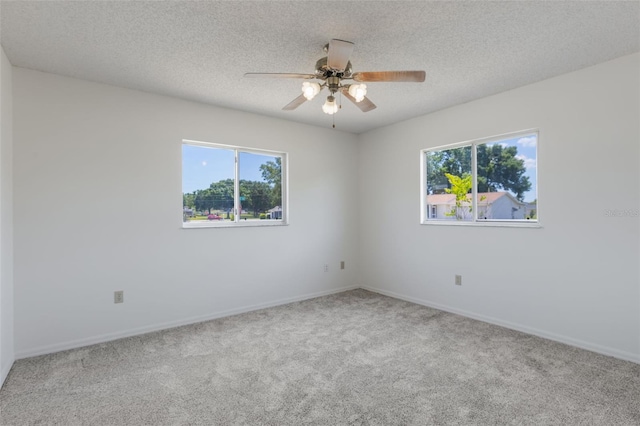 10980 SW 62nd Ave, Ocala, FL 34476 - carpeted empty room with plenty of natural light, baseboards, and ceiling fan