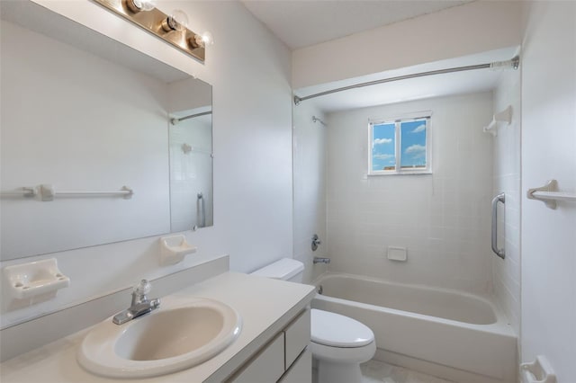 10980 SW 62nd Ave, Ocala, FL 34476 - full bath featuring vanity, toilet, and shower / washtub combination