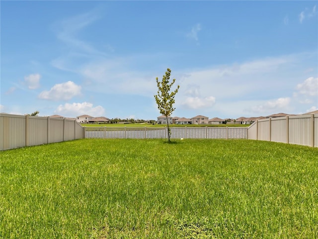 5289 Fiddle Fig Ave, Wimauma, FL 33598 - fenced backyard featuring a water view and a residential view