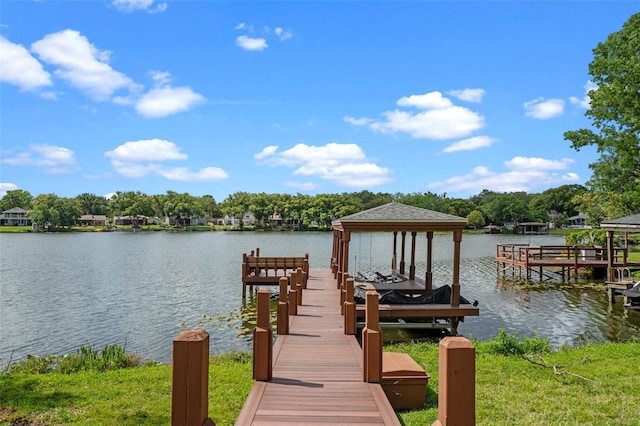 5108 Sailwind Cir, Orlando, FL 32810 - dock area with a water view