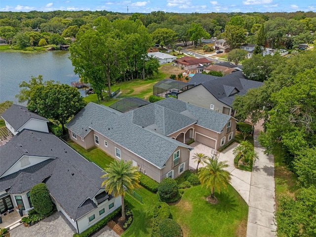 5108 Sailwind Cir, Orlando, FL 32810 - aerial view of residential area with a large body of water