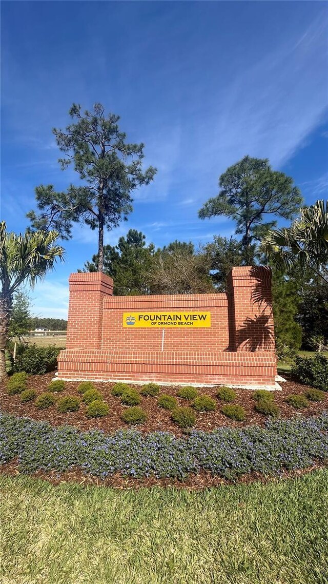 1351 Morning Walk Dr, Ormond Beach, FL 32174 - view of community / neighborhood sign