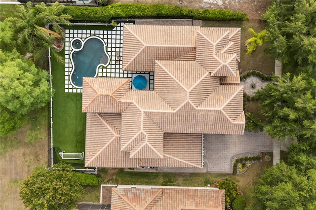 aerial view