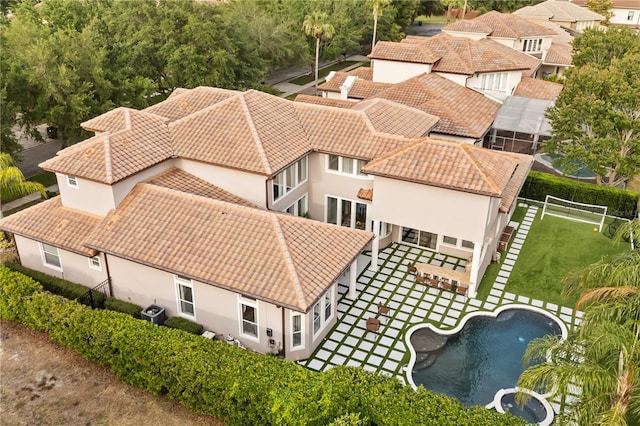 bird's eye view