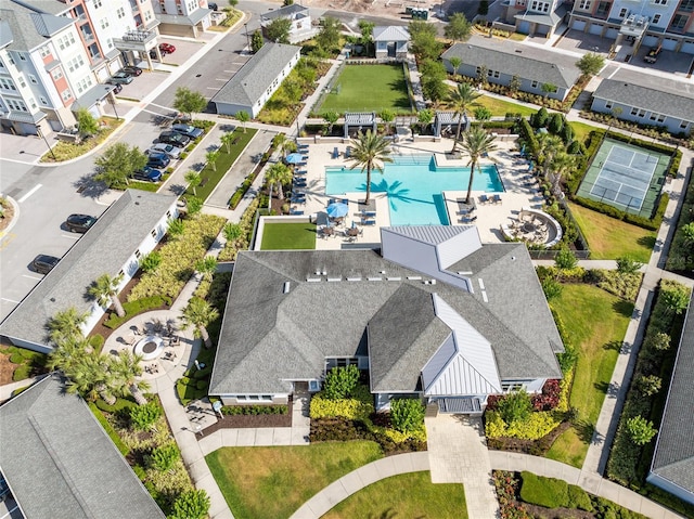 7565 Laureate Blvd Unit 3408, Orlando, FL 32827 - bird's eye view of a pool