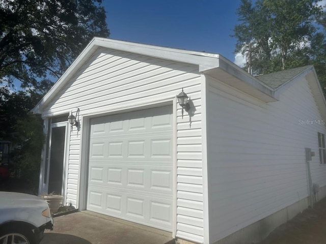 1707 E Schwartz Blvd, Lady Lake, FL 32159 - view of detached garage