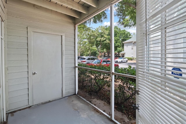 view of property entrance