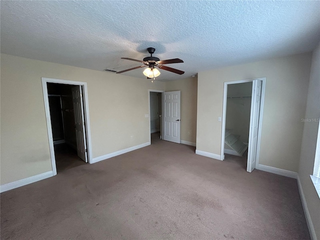 135 Heritage Park St, Winter Springs, FL 32708 - unfurnished bedroom featuring carpet flooring, a closet, baseboards, and visible vents