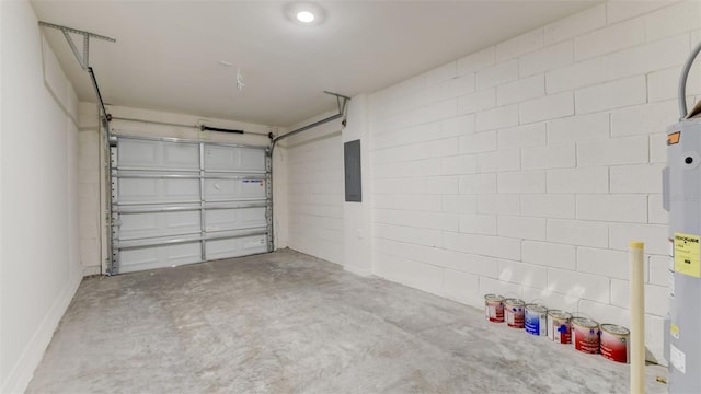 2975 Brie Hammock Bnd, Saint Cloud, FL 34773 - garage with electric water heater and electric panel