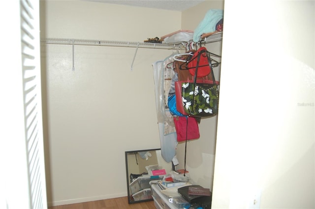 1644 Cypress Woods Cir, Saint Cloud, FL 34772 - spacious closet with wood finished floors