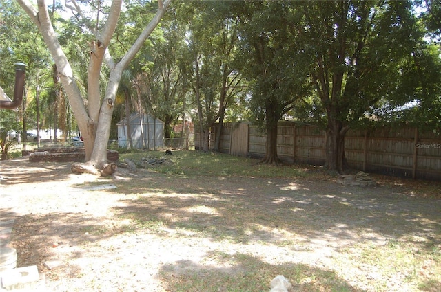 1644 Cypress Woods Cir, Saint Cloud, FL 34772 - view of yard with fence