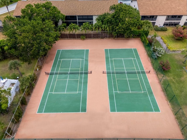 drone / aerial view