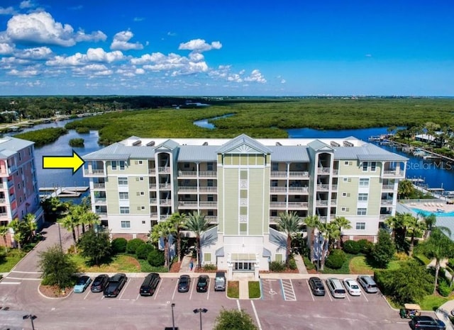 5 Riverwalk Dr Unit 601, New Smyrna Beach, FL 32169 - bird's eye view of a nearby body of water and apartment complex / building