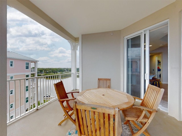 5 Riverwalk Dr Unit 601, New Smyrna Beach, FL 32169 - balcony with a water view