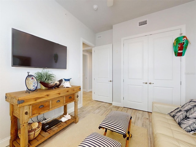 5 Riverwalk Dr Unit 601, New Smyrna Beach, FL 32169 - living room with light wood-style floors and baseboards