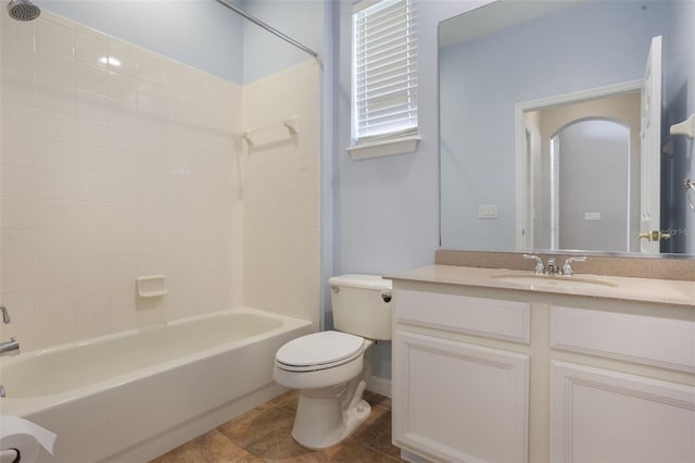 3436 Gerber Daisy Ln, Oviedo, FL 32766 - full bath featuring toilet, shower / washtub combination, and vanity