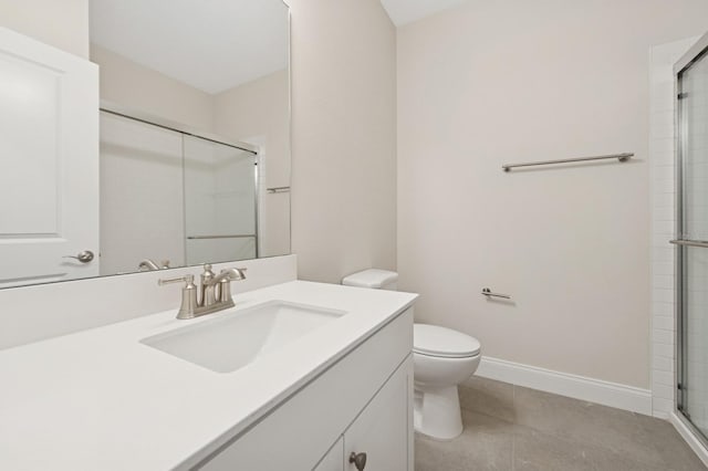 13187 Telsen St Unit 38, Winter Garden, FL 34787 - full bath with vanity, a shower with door, and tile patterned floors
