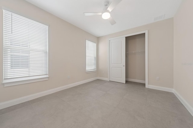 13187 Telsen St Unit 38, Winter Garden, FL 34787 - unfurnished bedroom featuring a closet and ceiling fan