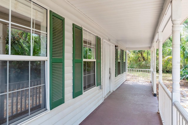 2320 Red Ember Rd, Oviedo, FL 32765 - view of patio featuring a porch