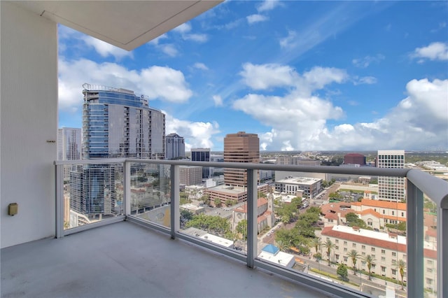150 E Robinson St Unit 2002, Orlando, FL 32801 - balcony with a city view