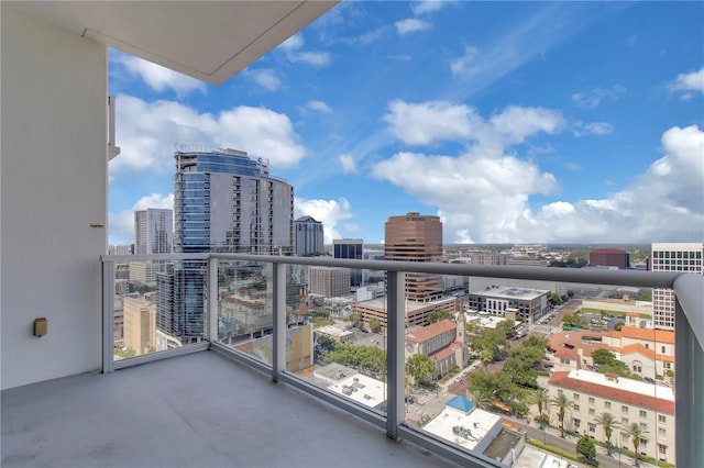 150 E Robinson St Unit 2002, Orlando, FL 32801 - balcony featuring a view of city