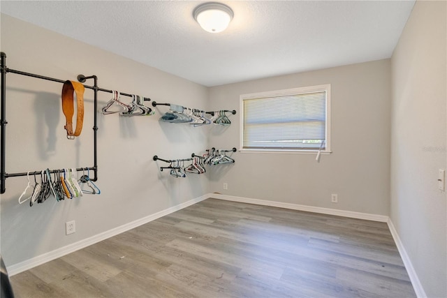 2927 Ahern Dr, Orlando, FL 32817 - walk in closet with wood finished floors