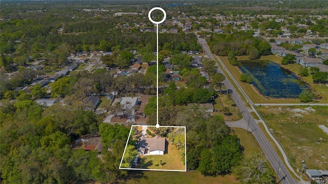 2927 Ahern Dr, Orlando, FL 32817 - drone / aerial view featuring a residential view