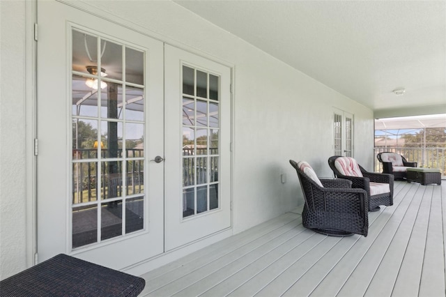 2842 Balforn Tower, Winter Garden, FL 34787 - wooden terrace featuring french doors