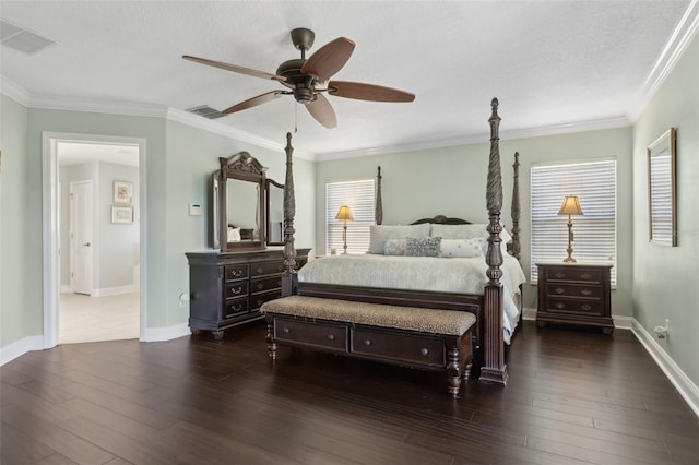 2842 Balforn Tower, Winter Garden, FL 34787 - bedroom with baseboards, hardwood / wood-style floors, and visible vents