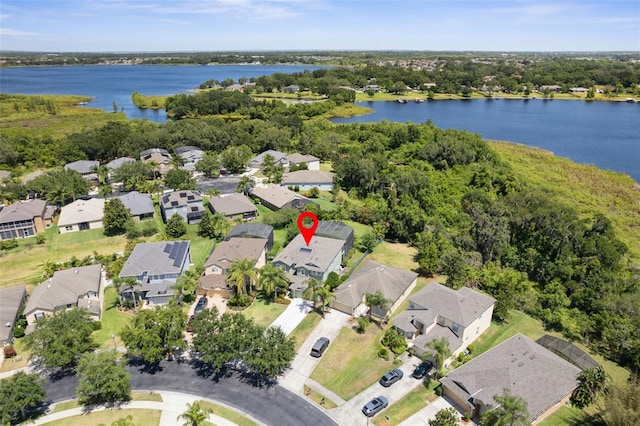 2842 Balforn Tower, Winter Garden, FL 34787 - drone / aerial view with a water view and a residential view