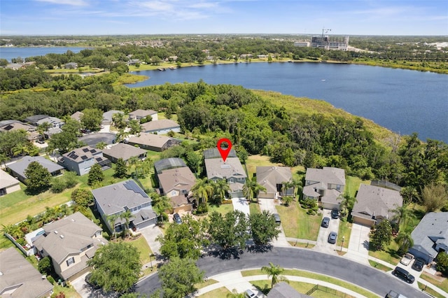2842 Balforn Tower, Winter Garden, FL 34787 - bird's eye view featuring a water view and a residential view