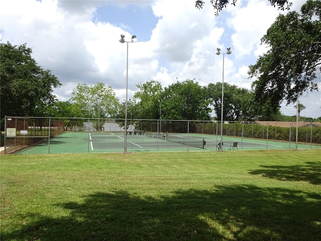 672 Post Oak Cir Unit 106, Altamonte Springs, FL 32701 - view of tennis court