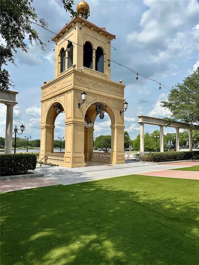 109 Oyster Bay Cir Unit 120, Altamonte Springs, FL 32701 - view of community featuring a yard and a gazebo