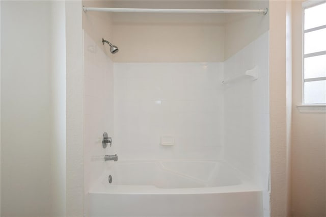 full bathroom featuring shower / tub combination