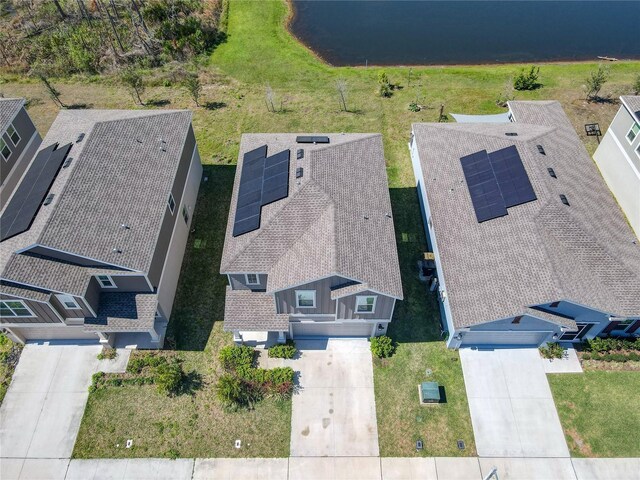 aerial view of property and surrounding area