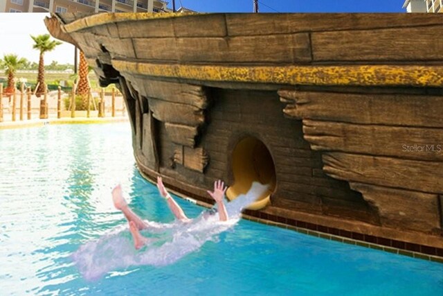 8125 Resort Village Dr Unit 51201, Orlando, FL 32821 - view of pool with a water slide