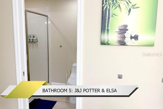 1466 Moon Valley Dr, Champions Gate, FL 33896 - full bath with toilet and tiled shower