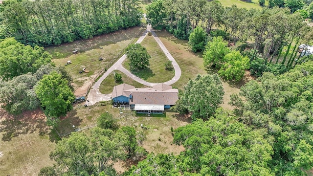 aerial overview of property's location