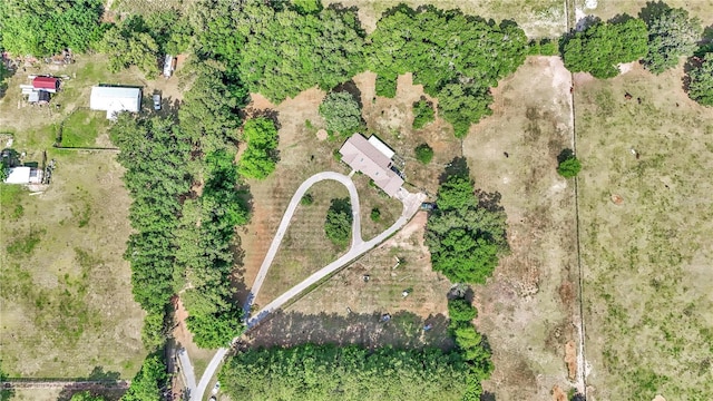 aerial overview of property's location