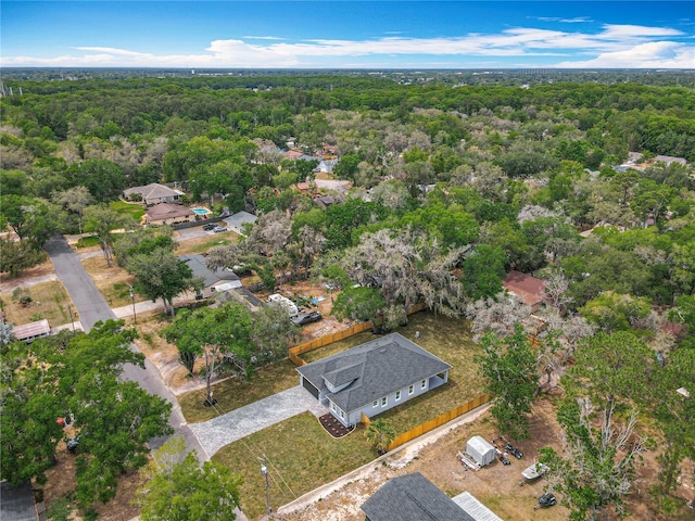 278 Acorn Dr, Longwood, FL 32750 - birds eye view of property with a wooded view