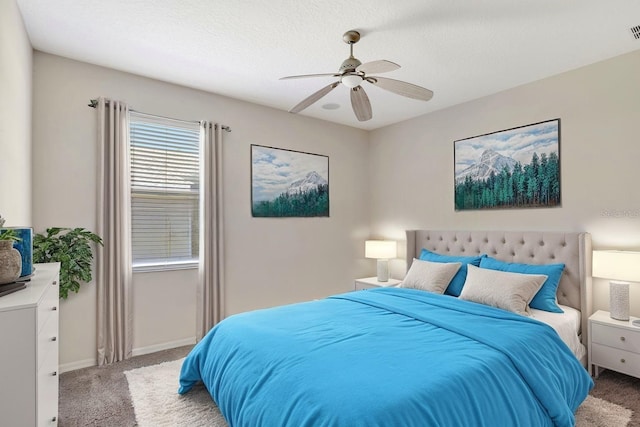 626 Green Rock Ct, Apopka, FL 32712 - bedroom with carpet flooring and a ceiling fan