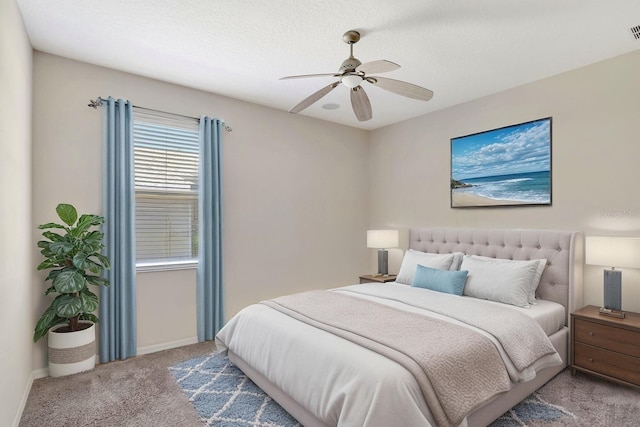 626 Green Rock Ct, Apopka, FL 32712 - carpeted bedroom featuring baseboards and a ceiling fan