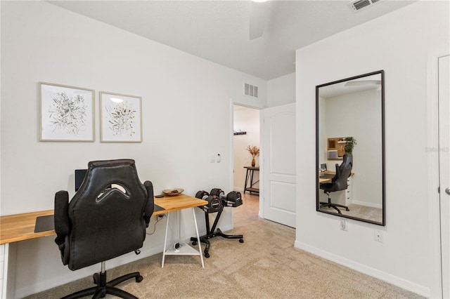 1975 Cacutta Way, Kissimmee, FL 34744 - carpeted home office featuring baseboards