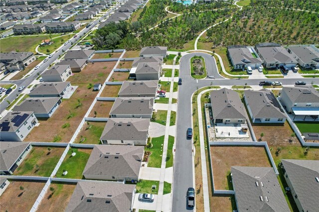 1975 Cacutta Way, Kissimmee, FL 34744 - aerial view of property and surrounding area featuring nearby suburban area