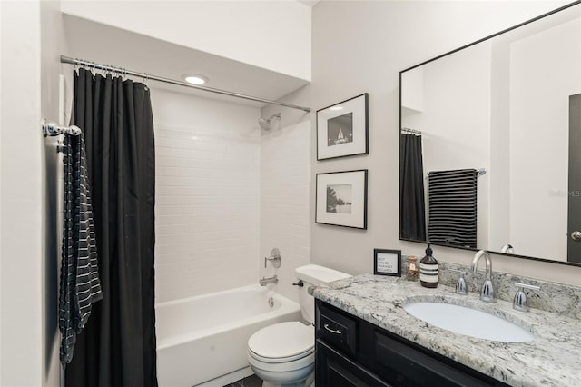 546 Via Fontana Dr Unit 203, Altamonte Springs, FL 32714 - full bath with vanity, toilet, and shower / bathtub combination with curtain